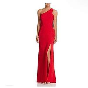 AVERY G Red Gown